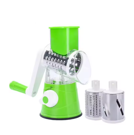 3 in 1 Rotary Grater Slicer