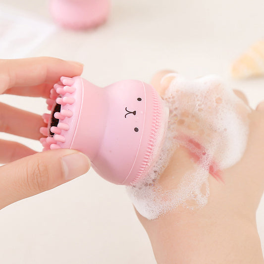 Octopus Silicone Facial Cleaning Wash Brush