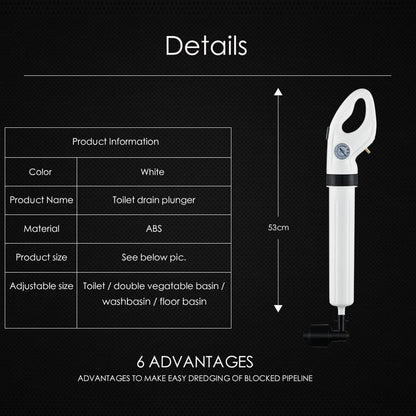 High Pressure Toilet Plunger