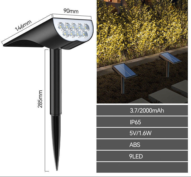 Outdoor Solar Garden Spotlight