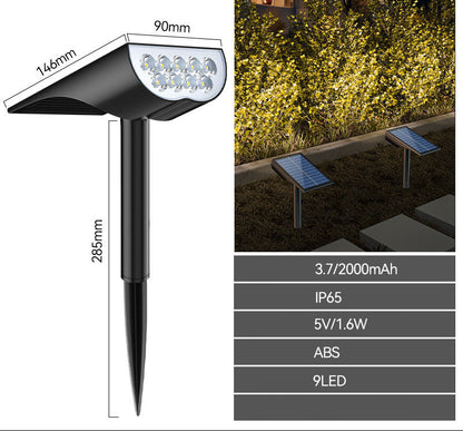 Outdoor Solar Garden Spotlight