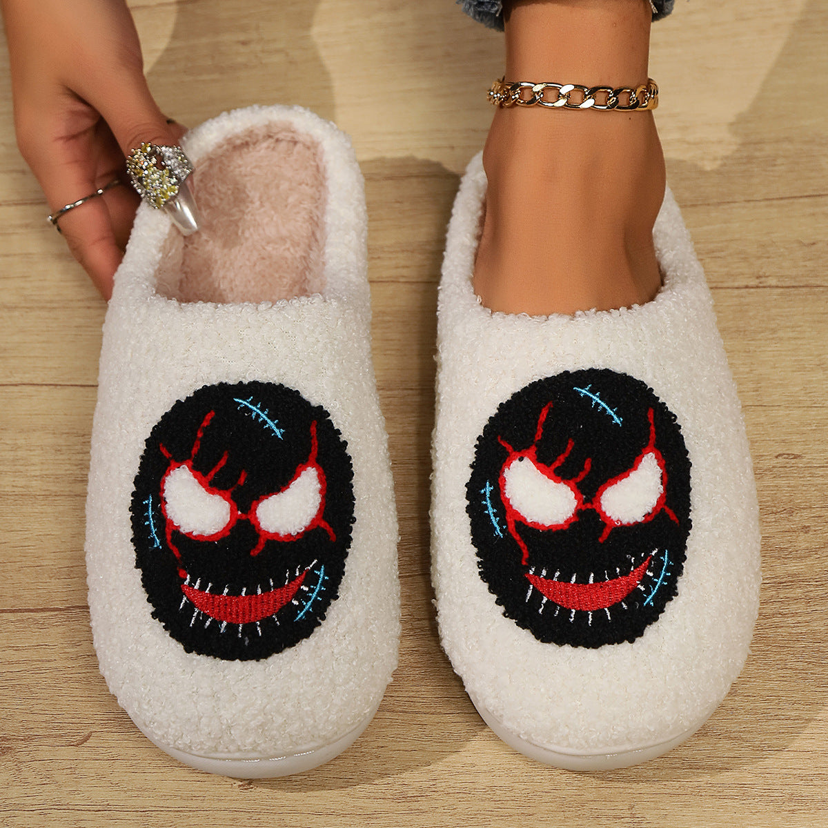 Spooky Halloween Slippers