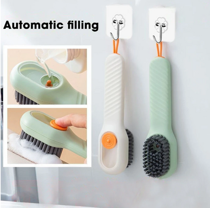 Automatic Liquid Discharge Shoe Brush