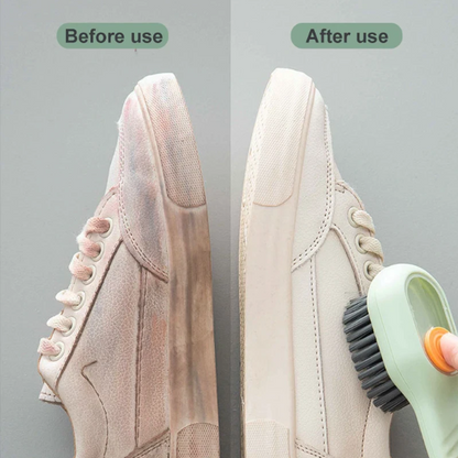 Automatic Liquid Discharge Shoe Brush