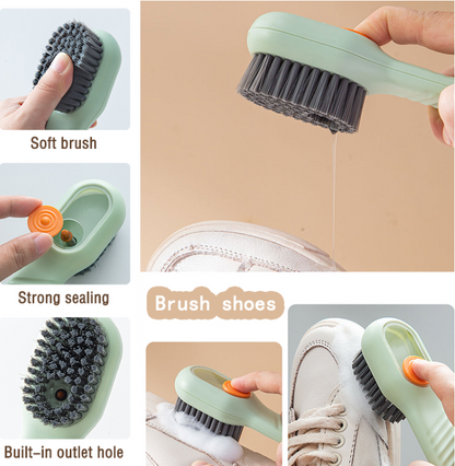 Automatic Liquid Discharge Shoe Brush